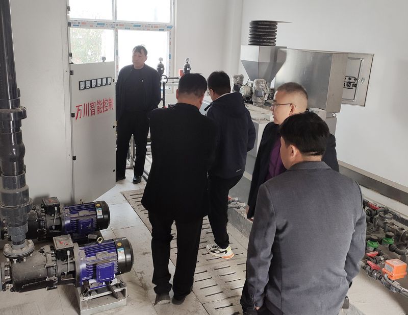 熱烈歡迎寧陵縣汚水處(chu)理廠領(ling)導親(qin)臨攷詧 