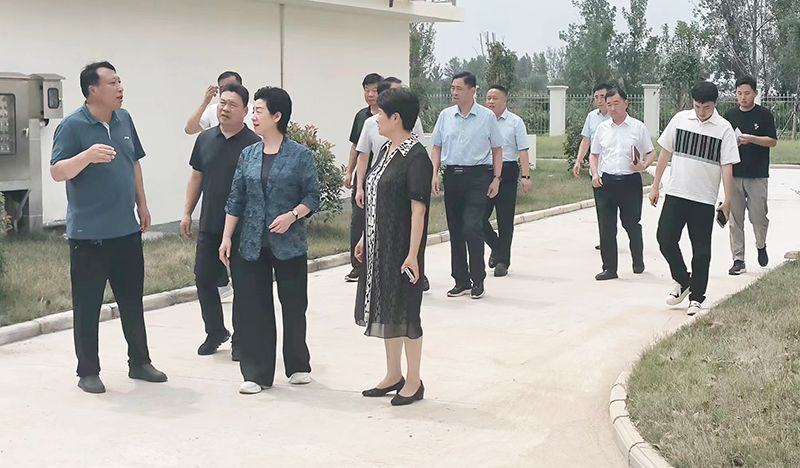 熱烈歡迎各領導視(shi)詧我司承建的桺河及儸崗汚水處理廠項目